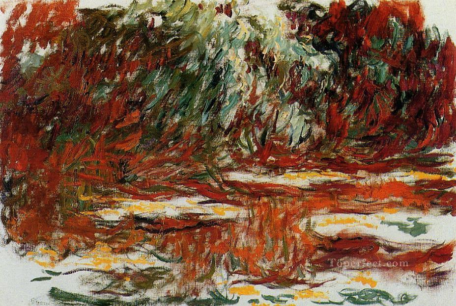 睡蓮の池 1919 クロード・モネ 印象派 花油絵